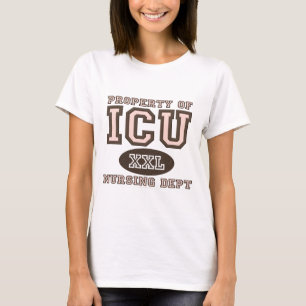 Propiedad de la camiseta de la enfermera de ICU