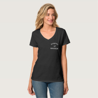 Propiedad de la camiseta Magnum (Negro)