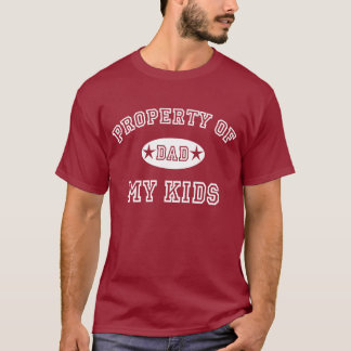 Propiedad de mi camiseta de los niños