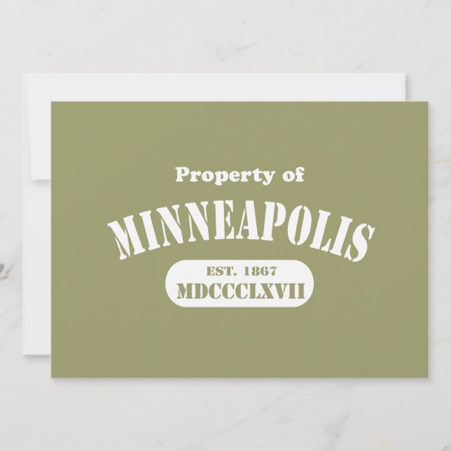 Propiedad de Minneapolis (Anverso)