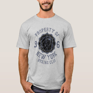 Propiedad de New York Boxing Club, camiseta de hom