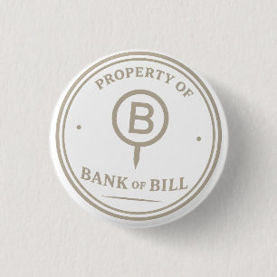 PROPIEDAD DEL Banco de Bill Botón Institucional