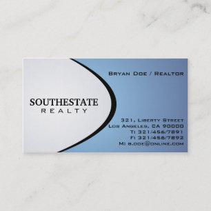 Propiedades inmobiliarias - tarjetas de visita
