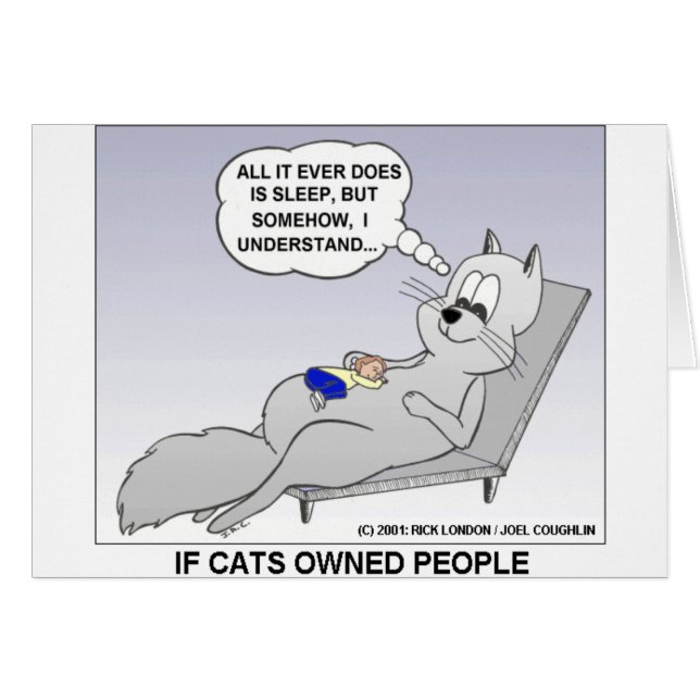 Propietario de gato Gracioso Regalos Tees & Colect (Anverso (Horizontal))