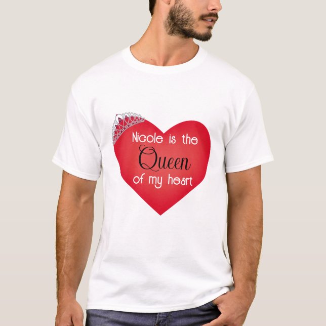 Propietario de la camiseta básica de mis hombres d (Anverso)