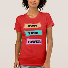 Propietario de la camiseta de Power V-Neck