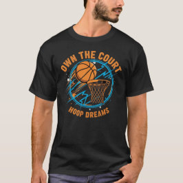 Propietario de la camiseta del baloncesto de la co