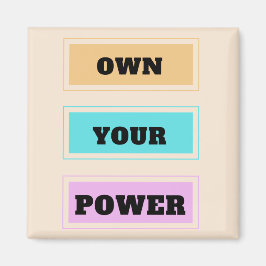 Propietario del imán Power Square