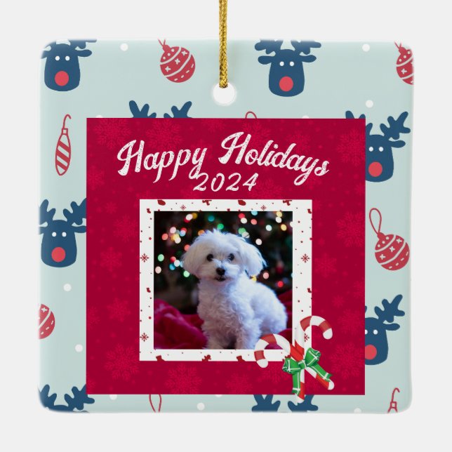 Propietarios de Mascotas de Ornamentos Felices Per (Reverso)