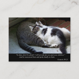 Proporcionaré tarjetas del negocio o de visita