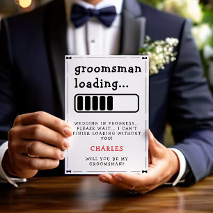 Propuesta de Groomsman Loding Groomsmen