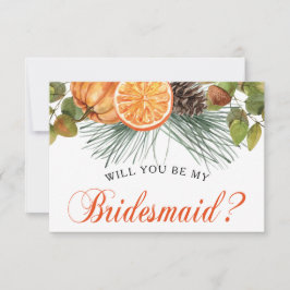 Propuesta de la Bridesmaid de Otoño