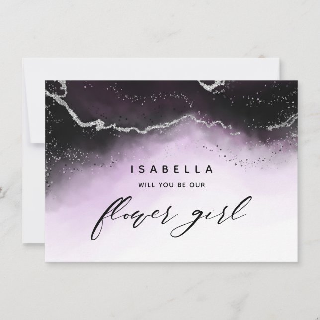 Propuesta de Niña Ethereal Mist Ombre Violet (Anverso)