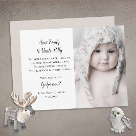 Propuesta de Padrinos Invitación Foto