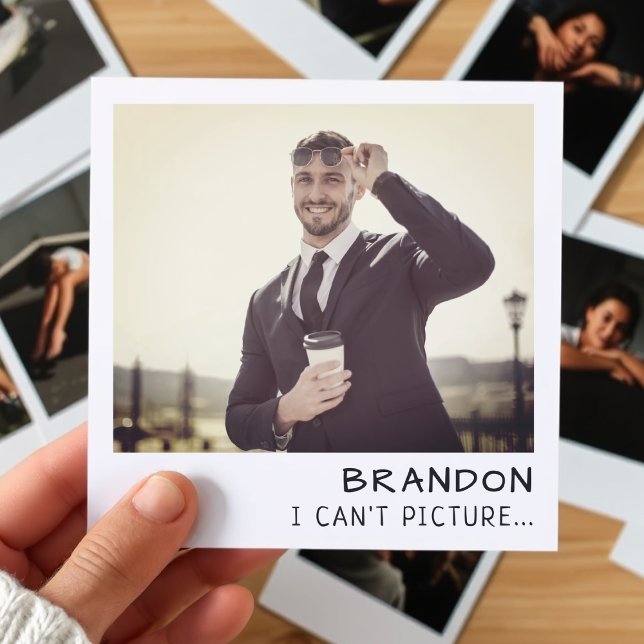Propuesta de retro fotográfico de cámara instantán (Instant Camera Photo Retro Groomsman Proposal
)
