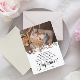 Propuesta elegante de foto del padrino