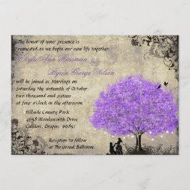 Propuesta Invitación a la Boda Vintage de Árbol Pú