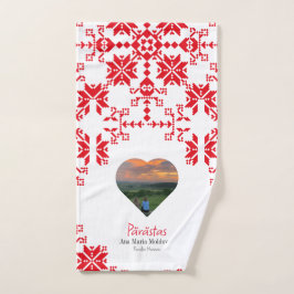 Prosop de maini pentru parastas