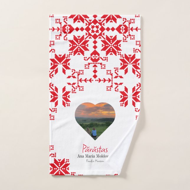 Prosop de maini pentru parastas (Toalla de mano)