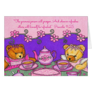 Prosper~Bears abundante Party~Scriptures
