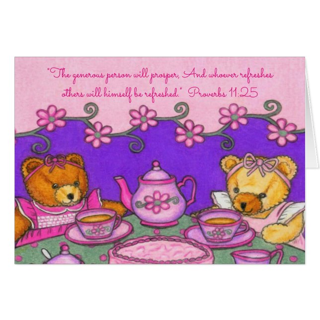 Prosper~Bears abundante Party~Scriptures (Anverso (Horizontal))