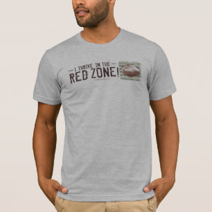 ¡Prospero en la zona roja! Camiseta del fútbol