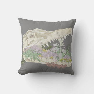 Protección contra los cojines de cráneo y flores