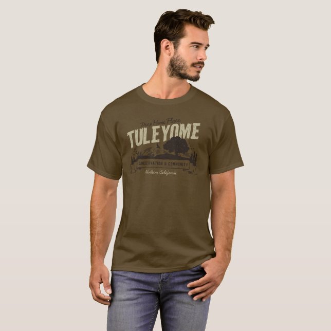 Protección y comunidad, camiseta de Brown de los (Anverso completo)