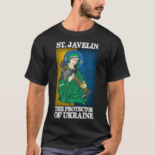Protector De San Javelin De La Camiseta Clásica De