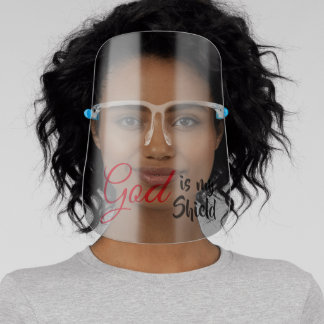 Protector Facial Dios es mi escudo