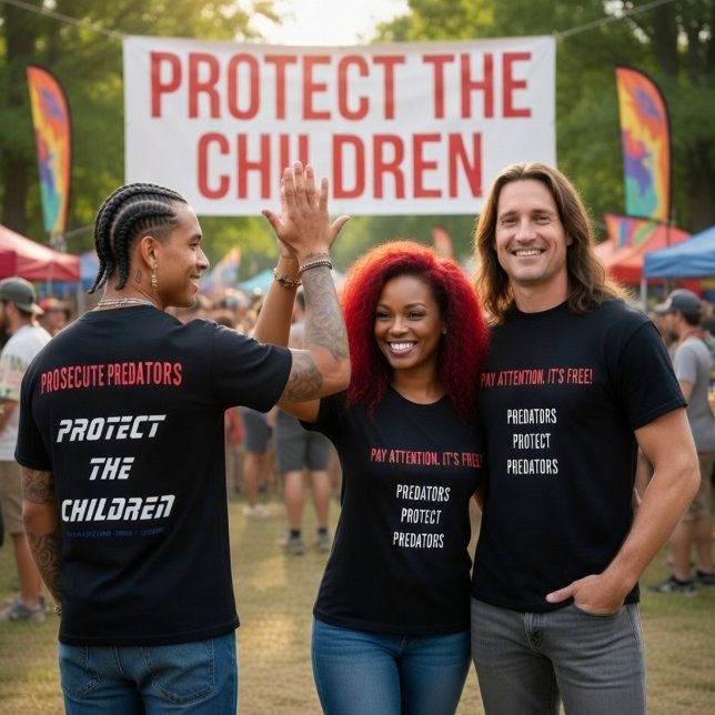 Protege a los Niños - P3 Camiseta (Subido por el creador)