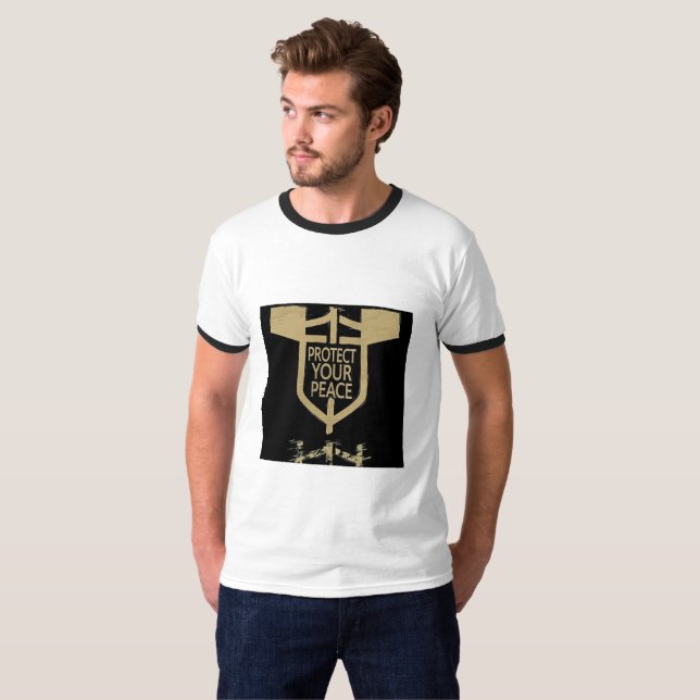 Protege Tu Paz | Camiseta Mentalidad de Lujo | Min (Anverso completo)