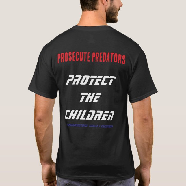 Proteger A Los Niños - Camiseta P3 (Reverso)