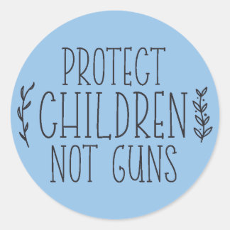 proteger a los niños no a los Pegatinas de armas