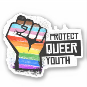 Proteger al Pegatina juvenil homosexual