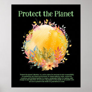 PROTEGER EL PLANETA GUARDAR EL ARTE Ecológico