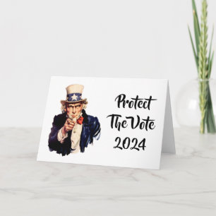 Proteger el voto tarjeta 2024