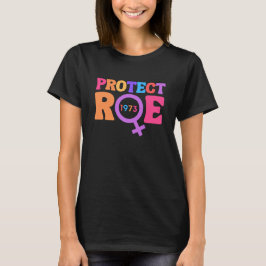 Proteger la camiseta de Roe 1973
