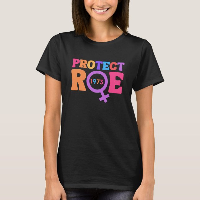 Proteger la camiseta de Roe 1973 (Anverso)