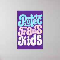 Proteger la impresión de lienzos transgénero