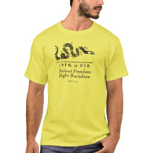 Proteger la libertad contra la camiseta del social
