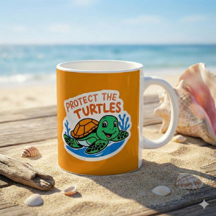 Proteger la taza de tortugas