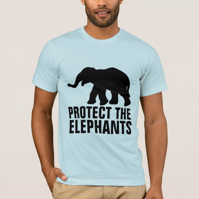 PROTEGER LAS CAMISETAS DE LOS ELEFANTES (Anverso)