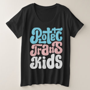Proteger los niños transexuales con una camiseta d