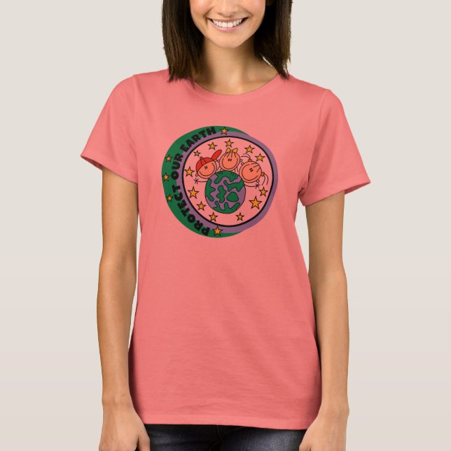 Proteger nuestras camisetas y regalos de la Tierra (Anverso)