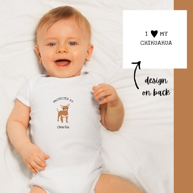 Protegida por la camiseta de 2 perros Chihuahua (Subido por el creador)