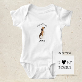Protegido por camisa de perro Beagle
