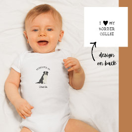 Protegido por la camisa de un perro de la frontera