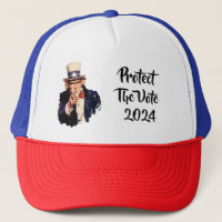 Proteja El Sombrero Camionero Vote 2024