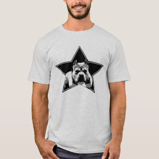Proteja la camisa del pitbull de la raza -